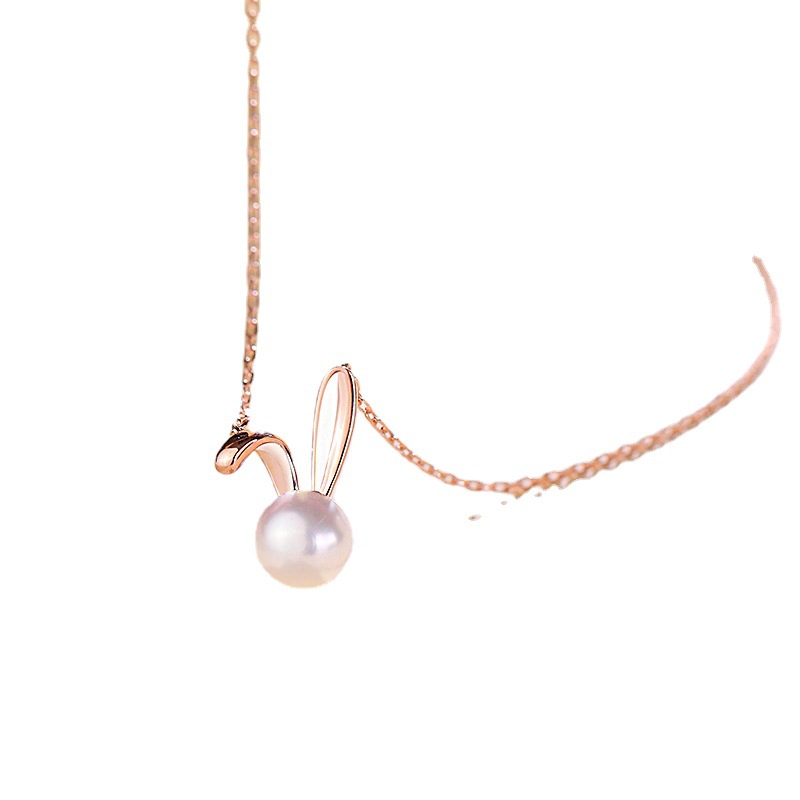 Cute Rabbit Pearl Pendant Neck - Women Accessories Meaning recension och pris