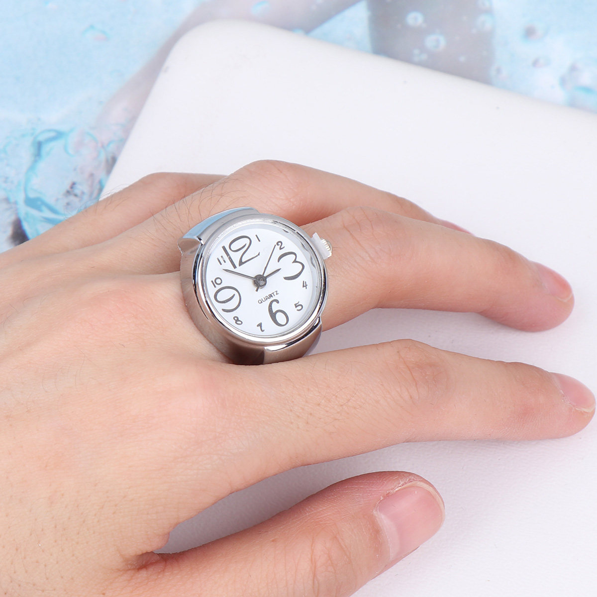 2Pcs Ring Watch for Women Tren - Women'S Accessories To Wear With Watch recension och pris
