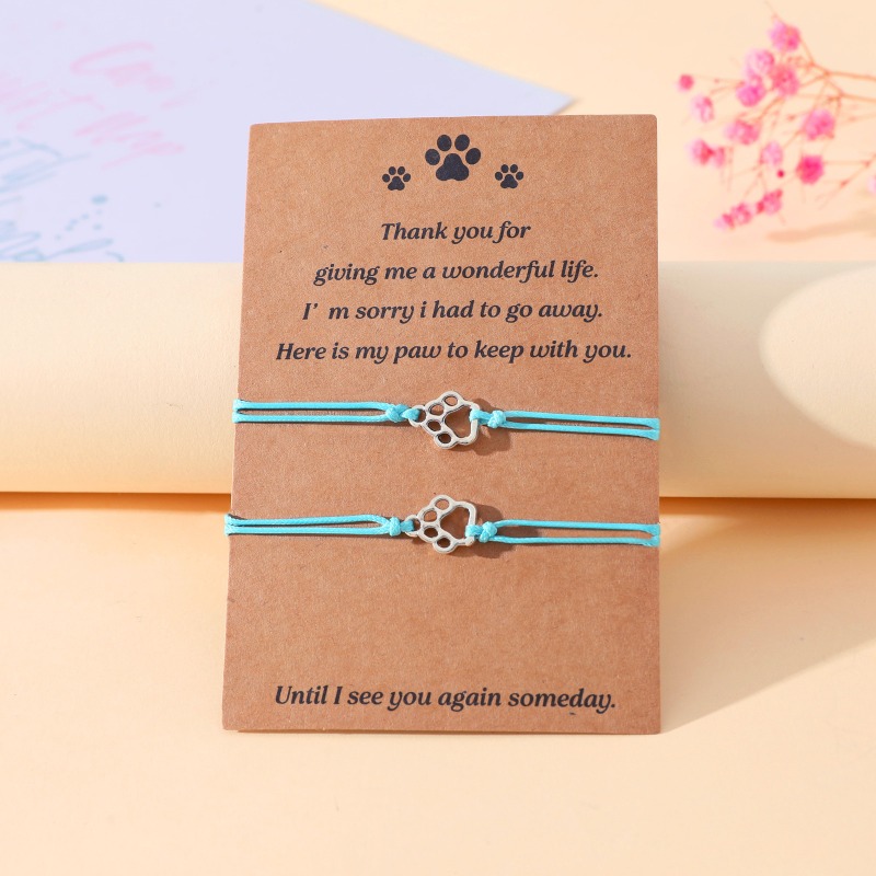 Adjustable Paw Print Couple Br - Women Accessories Meaning recension och pris