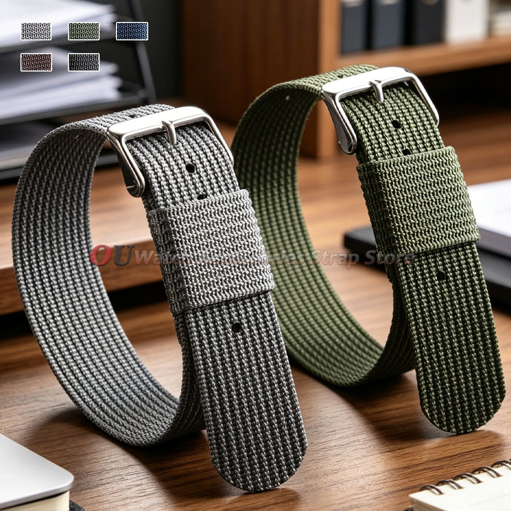 Nylon Strap 18mm 20mm 22mm for - Women'S Accessories To Wear With Watch recension och pris