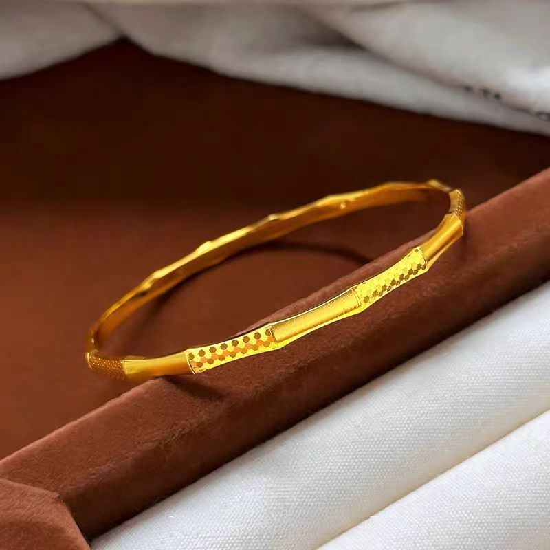 24K Gold AU999 Dragon Scale Ba - Women Accessories Meaning recension och pris