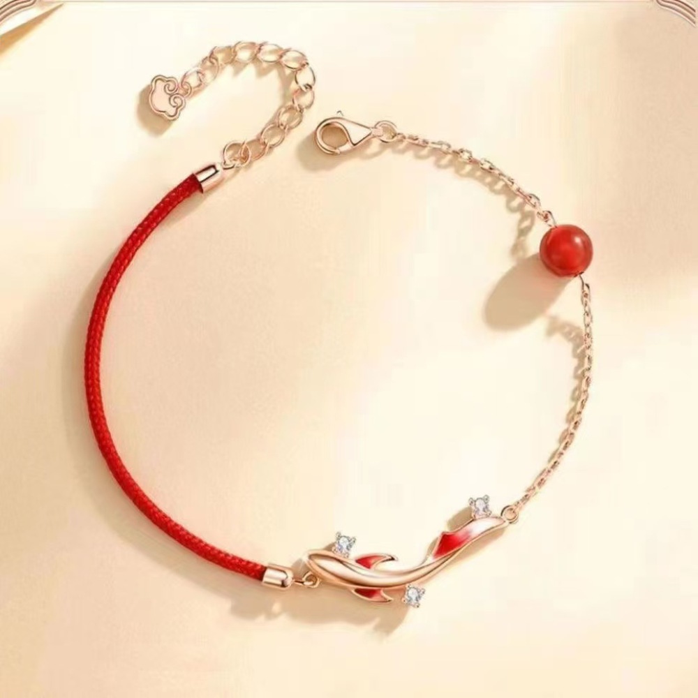 Elegant Red Thread Bracelet Ko - Women Accessories Meaning recension och pris