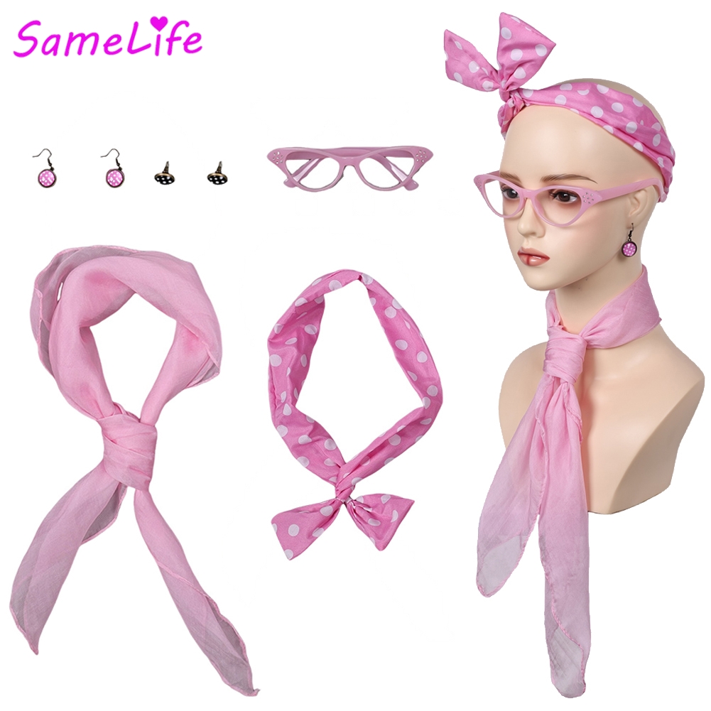 Movie Grease 1950s Pink Ladies - Women'S Accessories In The 1950S recension och pris