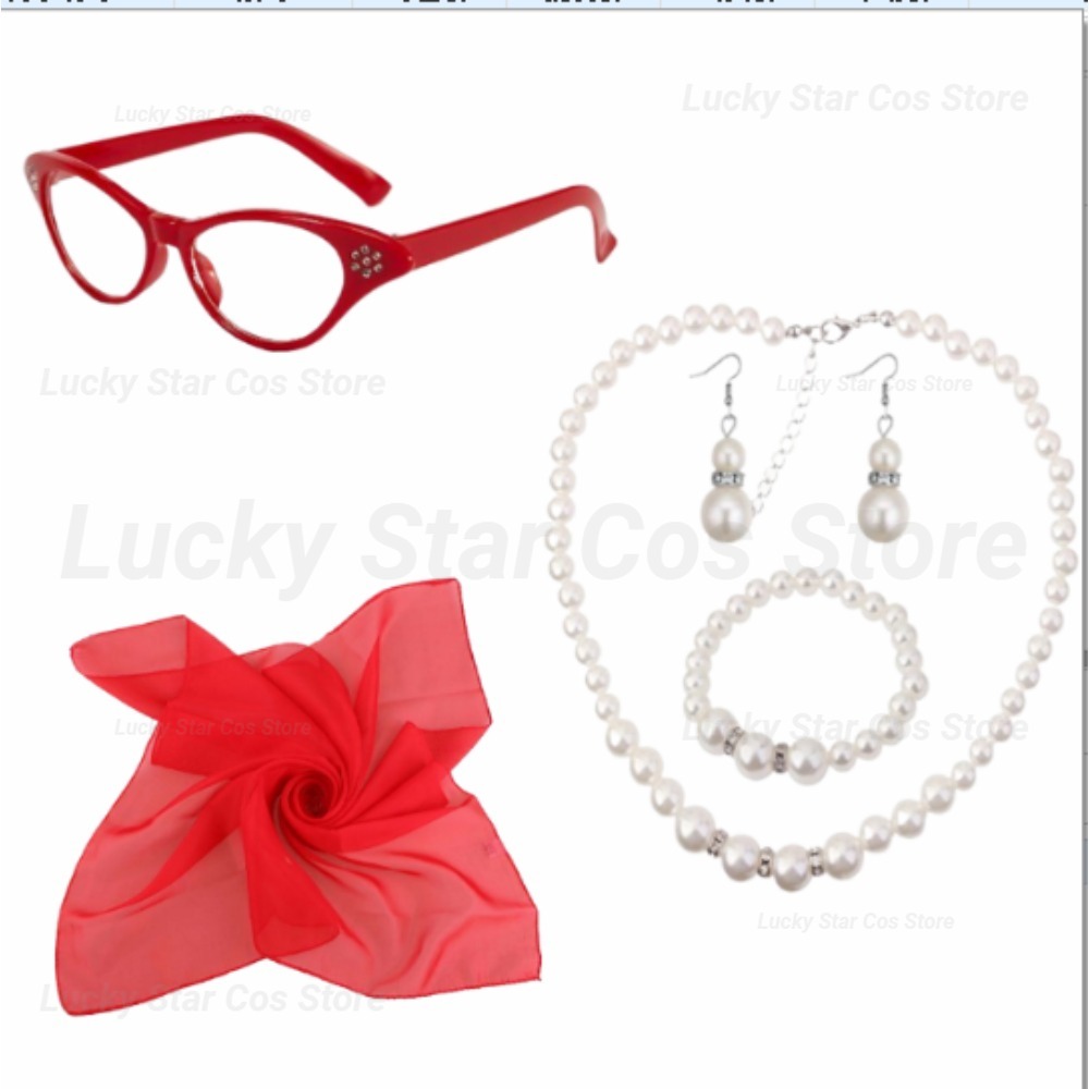 50s Retro Costume Accessories  - Women'S Accessories In The 1950S recension och pris