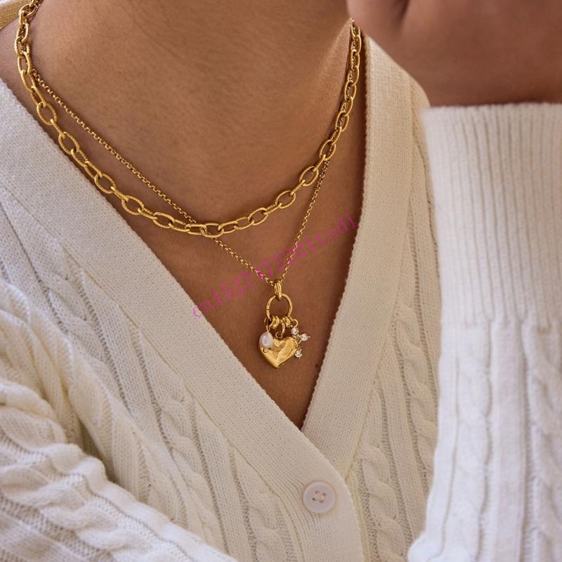 Adjustable Chain Heart Crucifi - Women Accessories Meaning recension och pris
