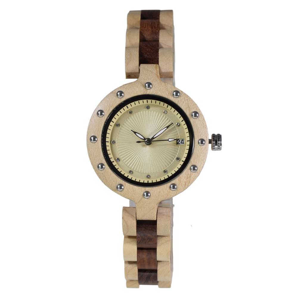 Vintage Wooden Quartz Watch fo - Women'S Accessories To Wear With Watch recension och pris