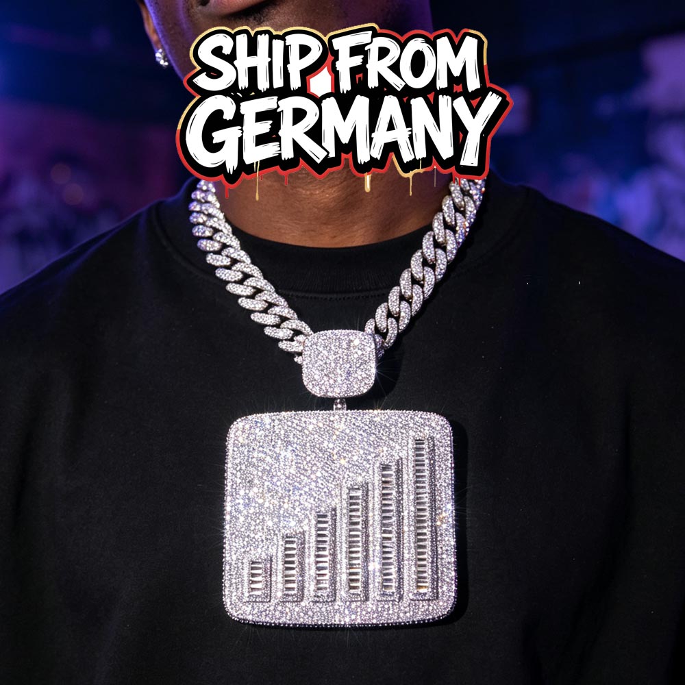Blingbling Iced Out Hip Hop Pe - Women Accessories Meaning recension och pris