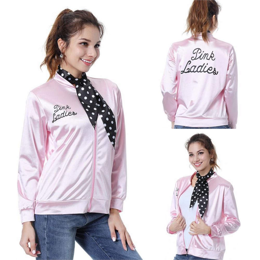 Pink Ladies Grease Cosplay Shi - Women'S Accessories In The 1950S recension och pris
