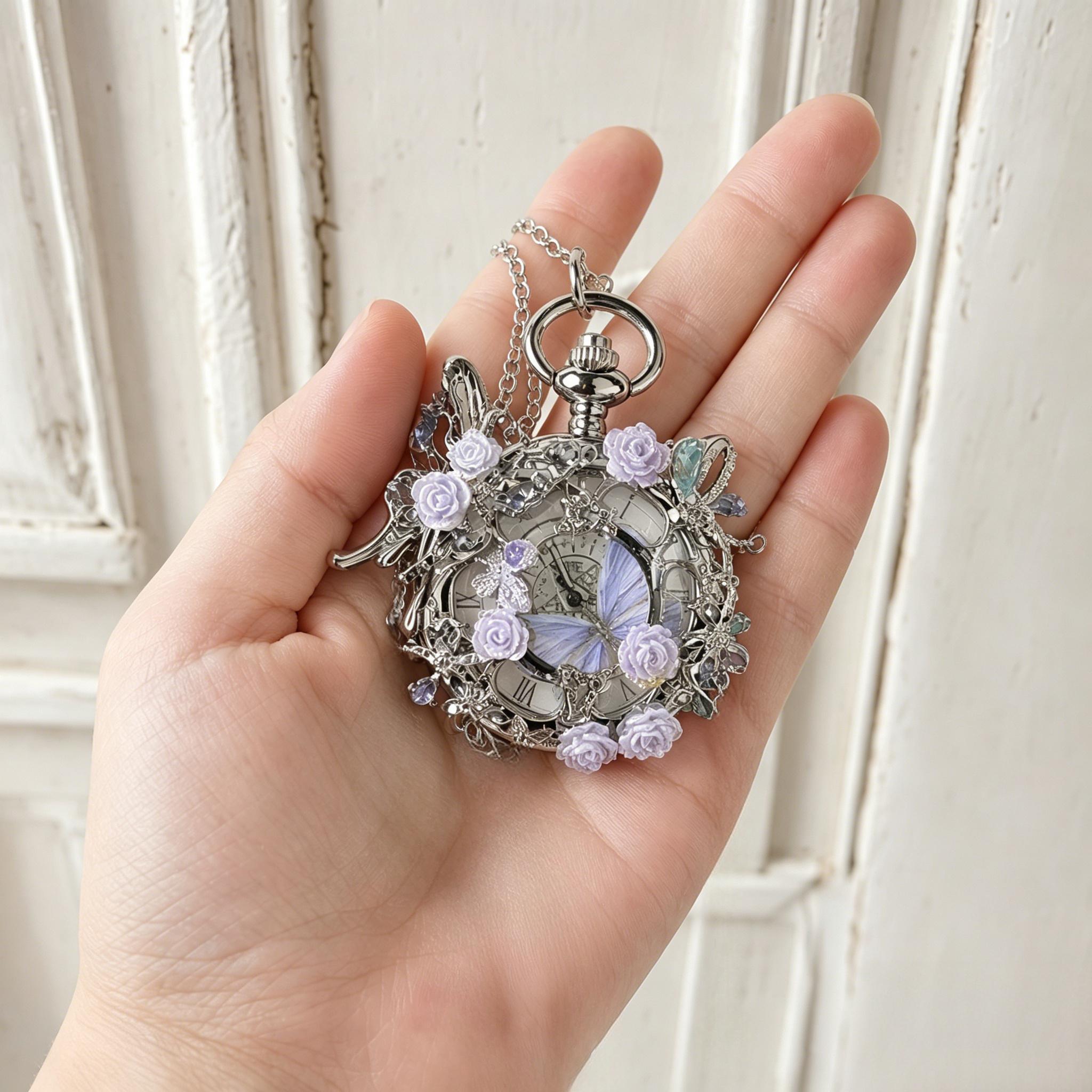 Handmade Vintage Butterfly Poc - Women'S Accessories To Wear With Watch recension och pris