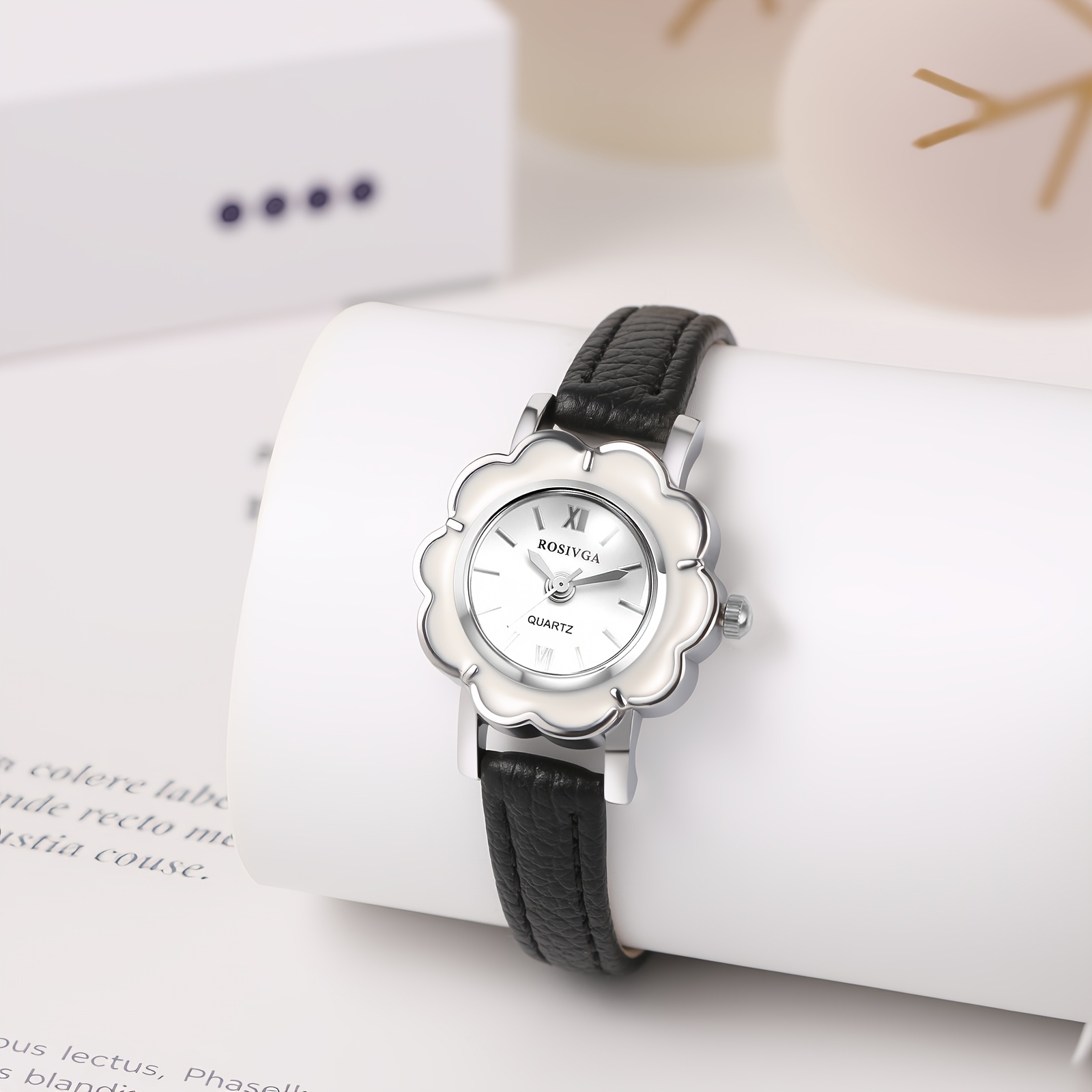 Women Floral Shape Quartz Wris - Women'S Accessories To Wear With Watch recension och pris