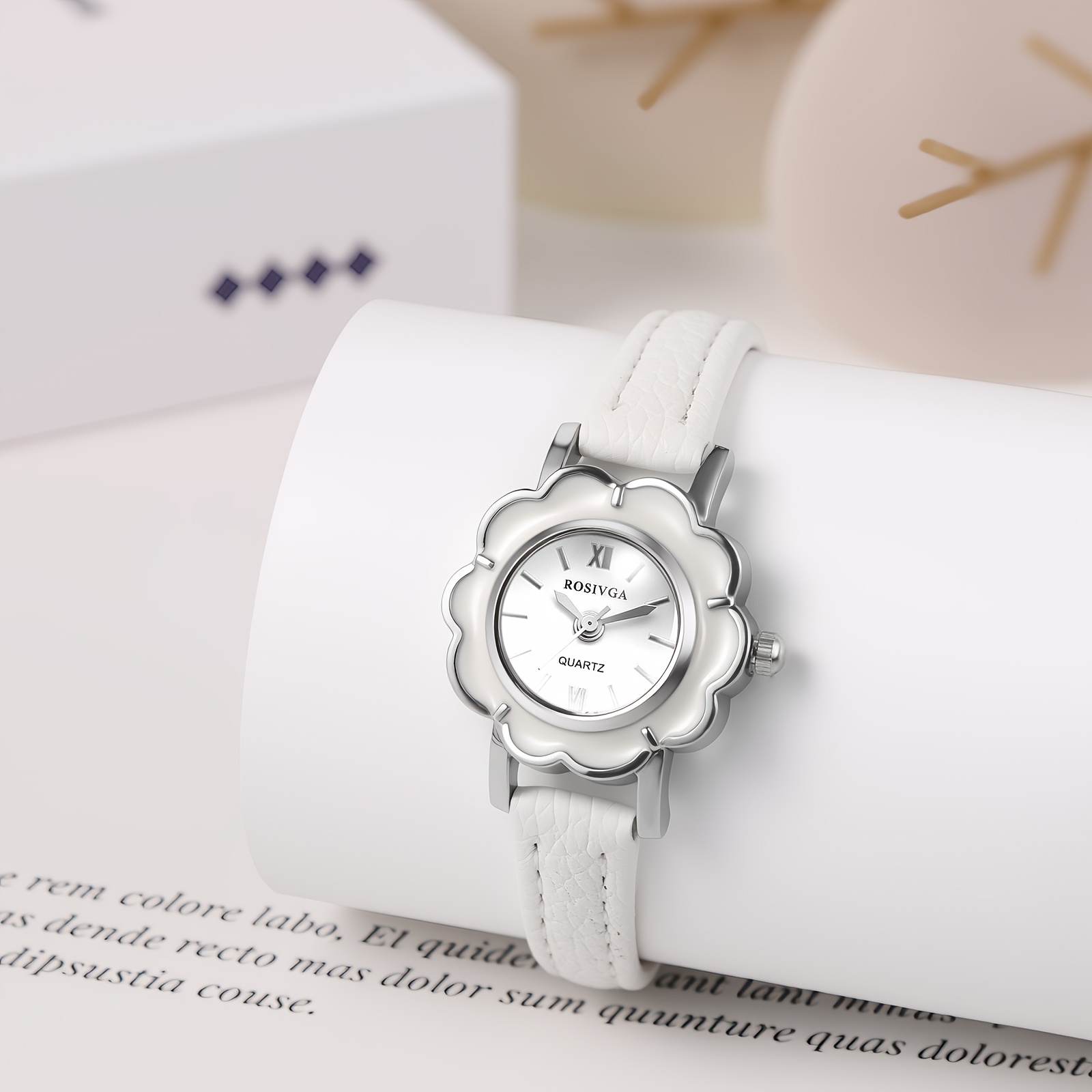 Women Floral Shape Quartz Wris - Women'S Accessories To Wear With Watch recension och pris