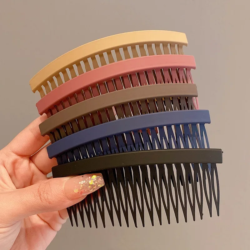 Solod Color Plastic Side Hair  - Women Accessories Wholesale China recension och pris