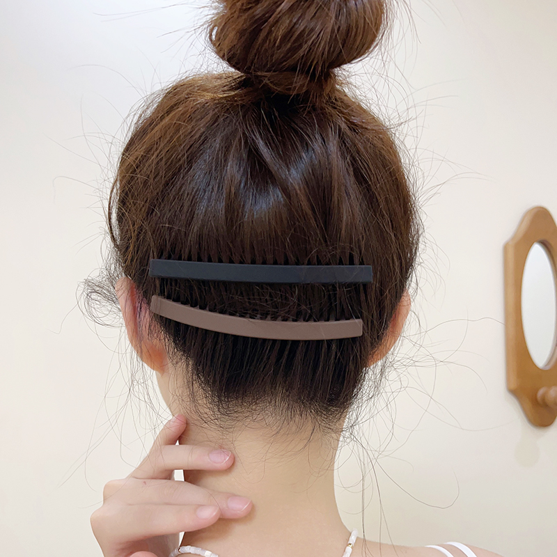 Solod Color Plastic Side Hair  - Women Accessories Wholesale China recension och pris