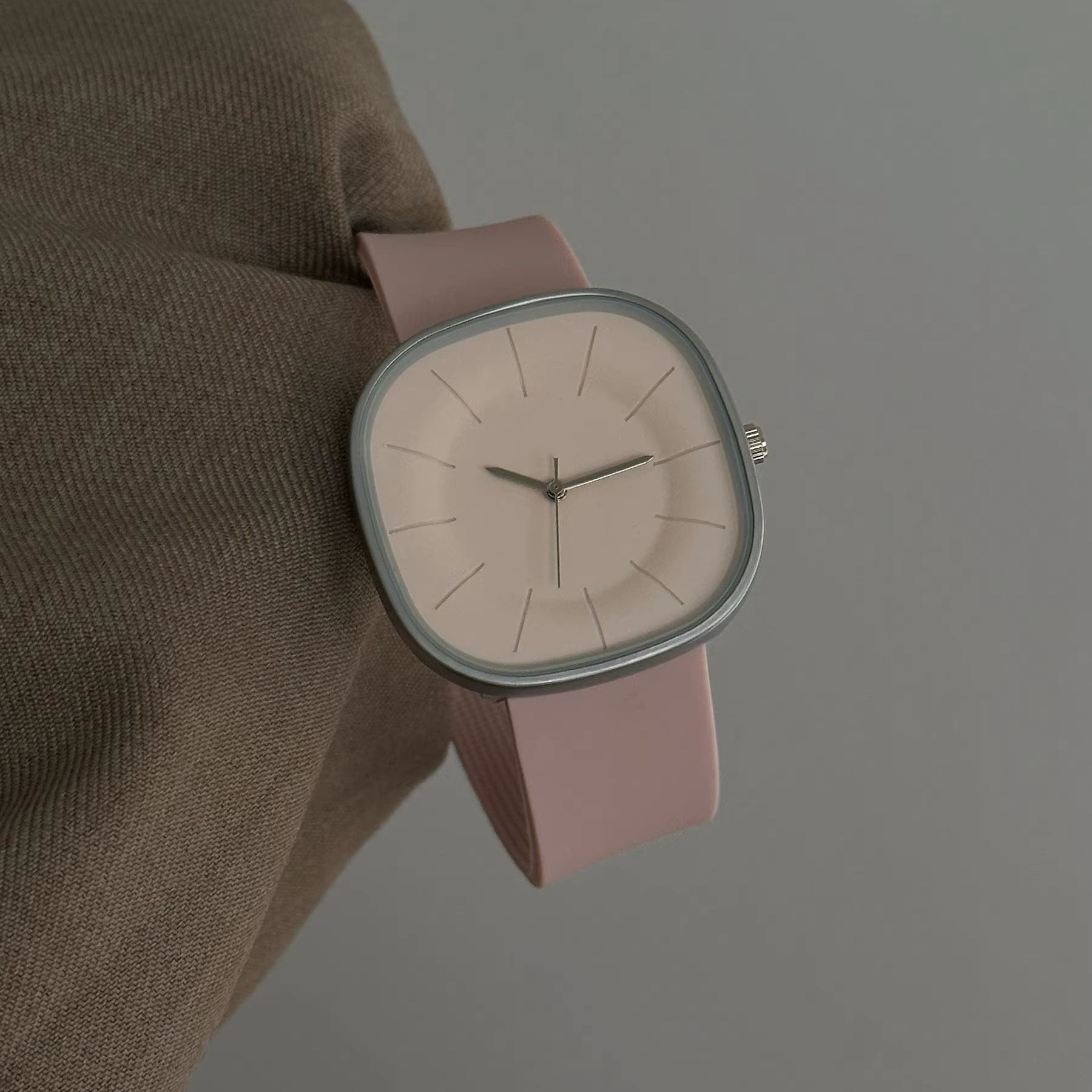 Minimalist Square Dial Quartz  - Women'S Accessories To Wear With Watch recension och pris