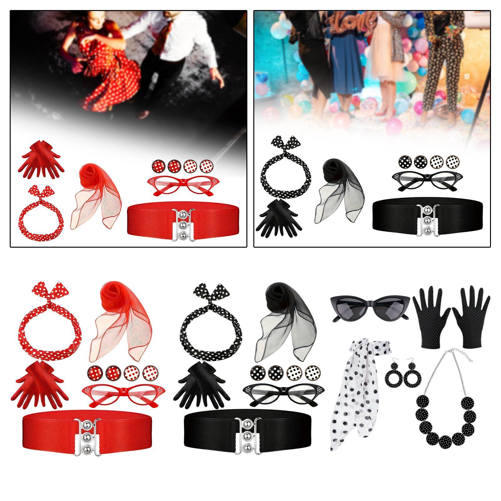 1950S Women Costume Earrings G - Women'S Accessories In The 1950S recension och pris