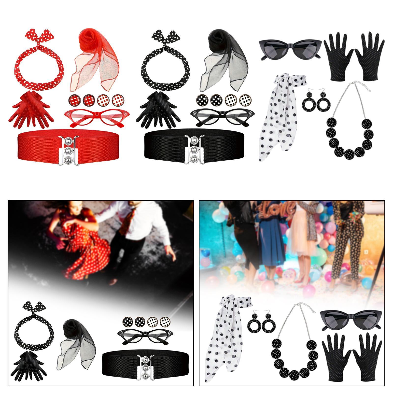 1950S Women Costume Earrings G - Women'S Accessories In The 1950S recension och pris