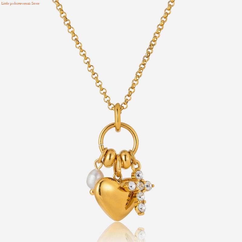 F92D Adjustable Chain Heart Cr - Women Accessories Meaning recension och pris