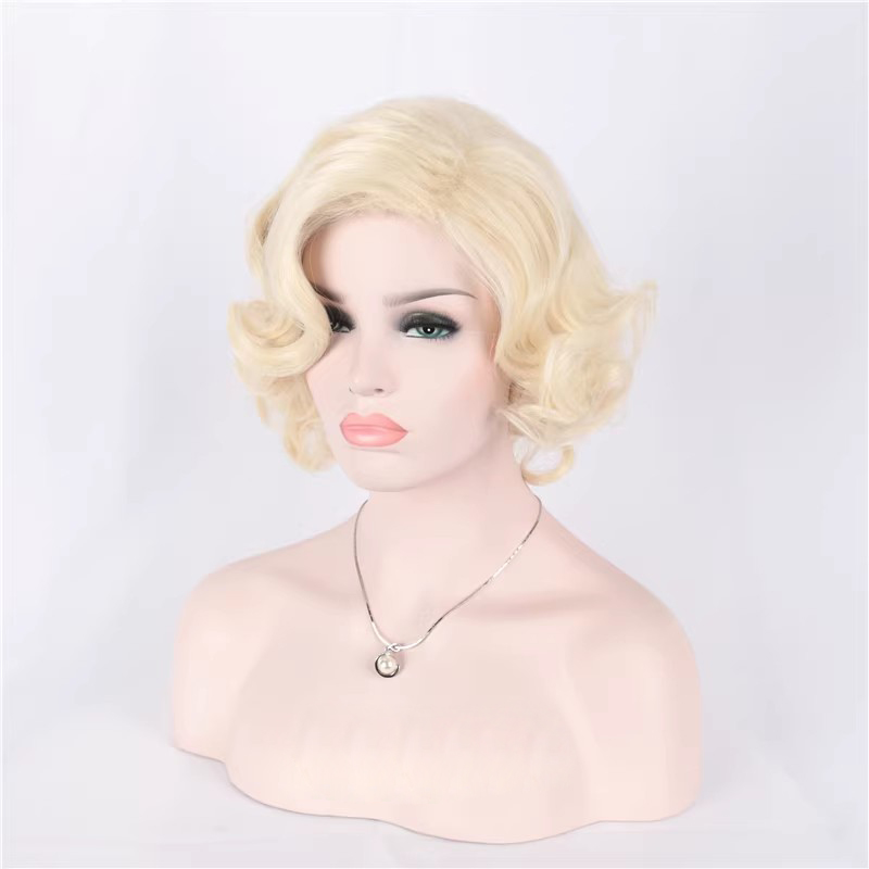 Synthetic Short Curly Hair Blo - Women'S Accessories In The 1950S recension och pris