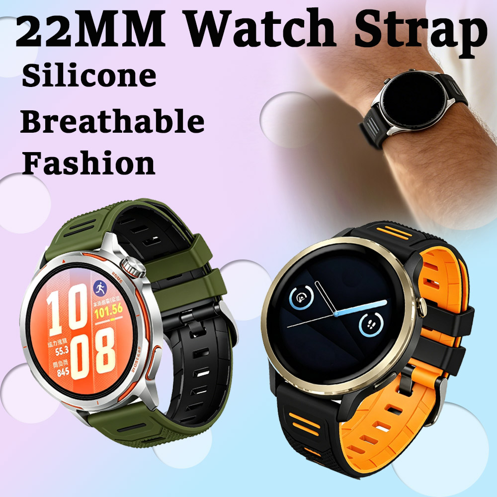 22mm Silicone Watch Band Breat - Women'S Accessories To Wear With Watch recension och pris