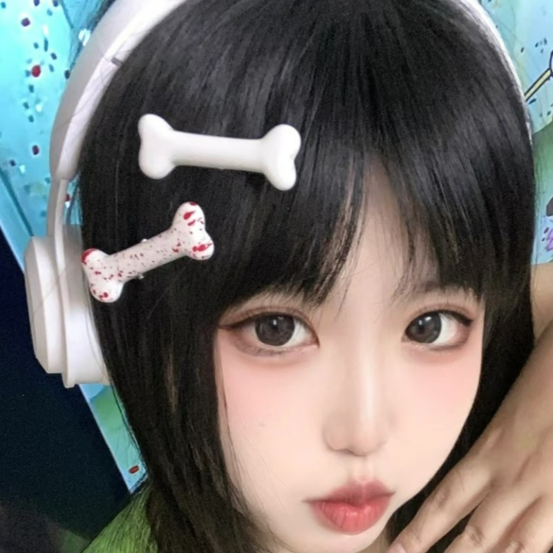 Colorful Bone Hair Clip Cute Y - Women Accessories Wholesale China recension och pris