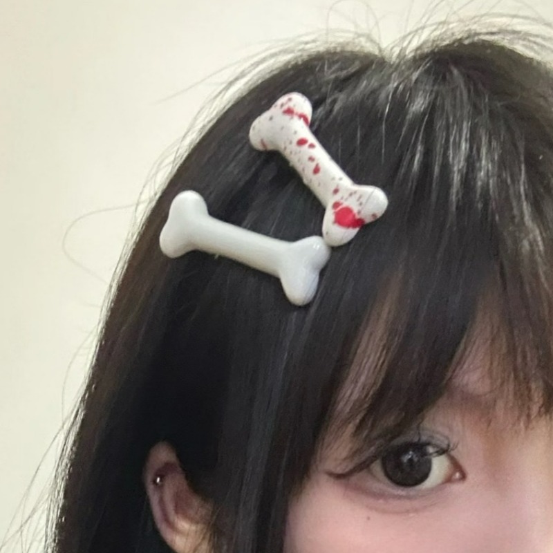 Colorful Bone Hair Clip Cute Y - Women Accessories Wholesale China recension och pris