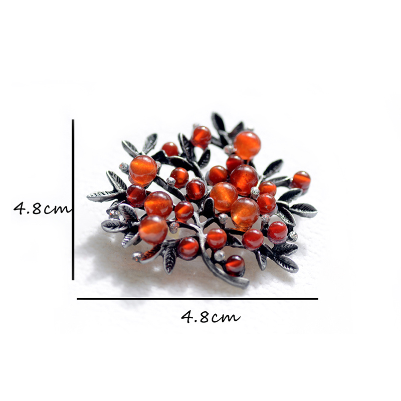 New Natural Stone Plant Leaf B - Women Accessories Bouquet recension och pris