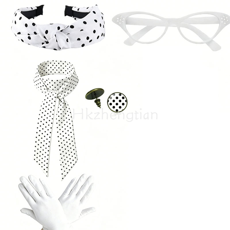 1950s Retro Polka Dot Accessor - Women'S Accessories In The 1950S recension och pris