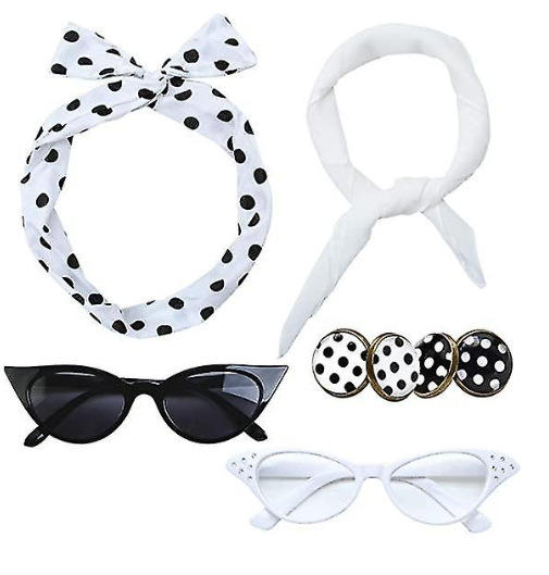 50s Disco Costume Accessories  - Women'S Accessories In The 1950S recension och pris