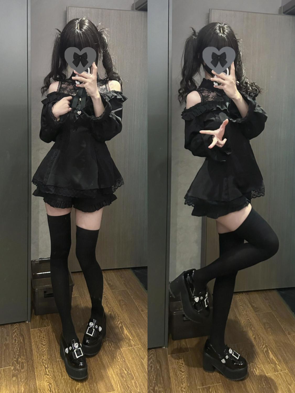 Women Lolita Two Piece Set Col - Layered Necklace Set recension och pris