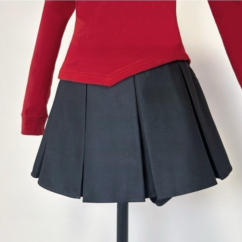 Anime Tohsaka Rin Cosplay Cost - Women'S Red Accessories recension och pris