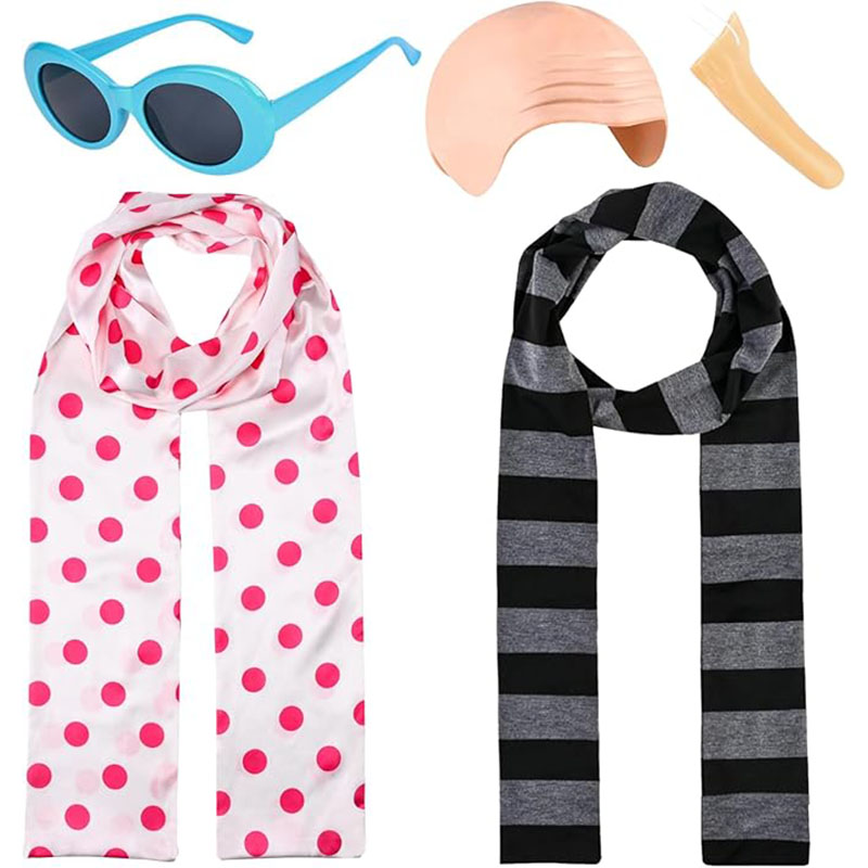 Women Ladies Retro Polka Dot S - Women'S Accessories In The 1950S recension och pris