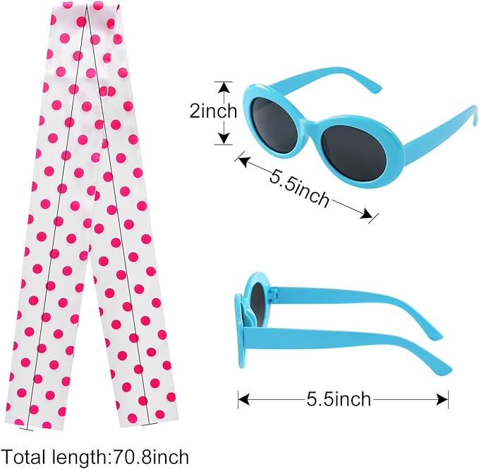Women Ladies Retro Polka Dot S - Women'S Accessories In The 1950S recension och pris
